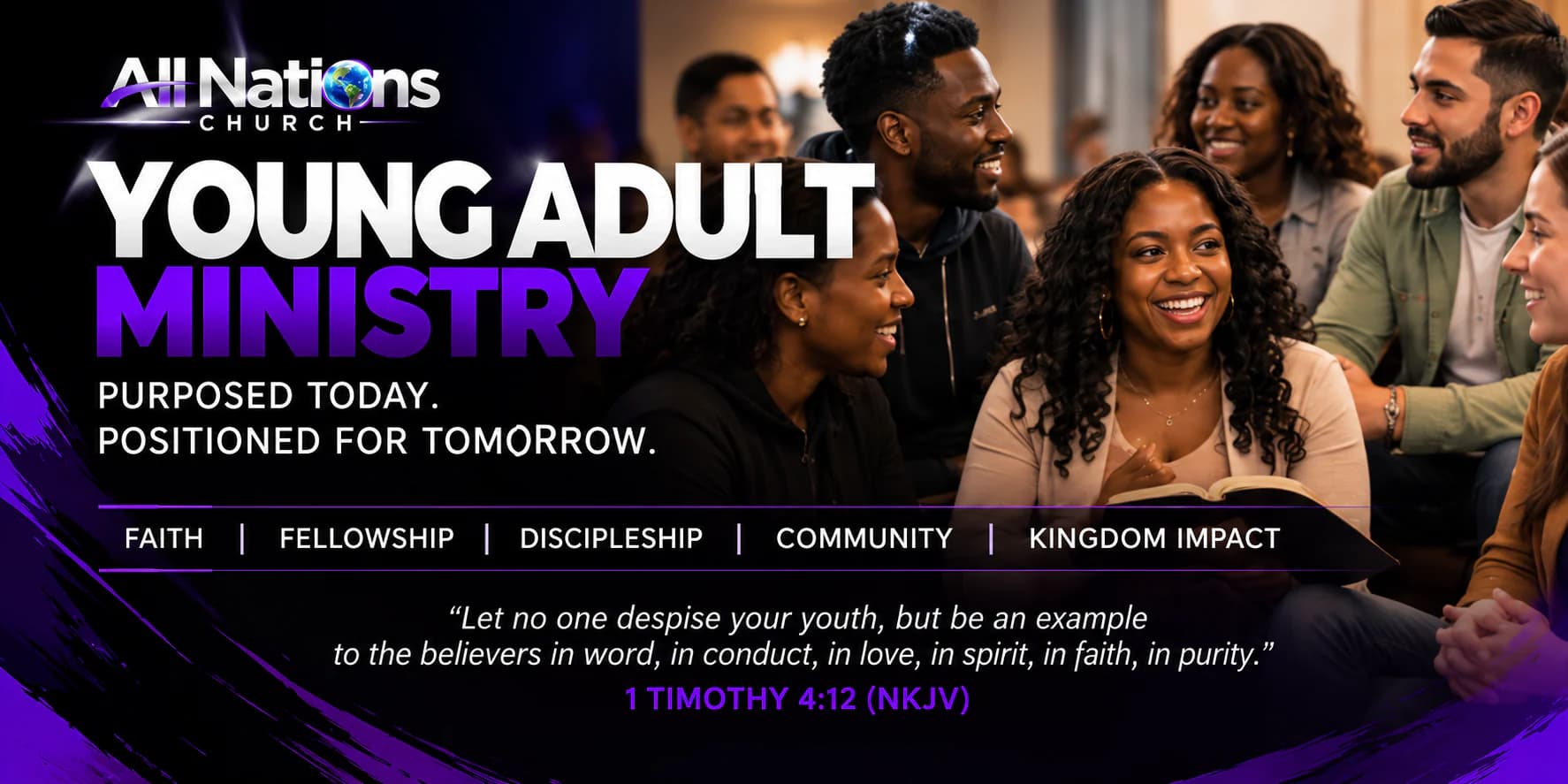 Young Adult Ministry ministry graphic